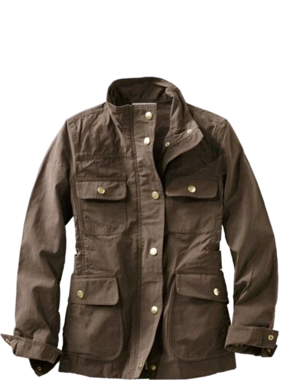 L.L. Bean Women's Signature Brown Utility Field Jacket